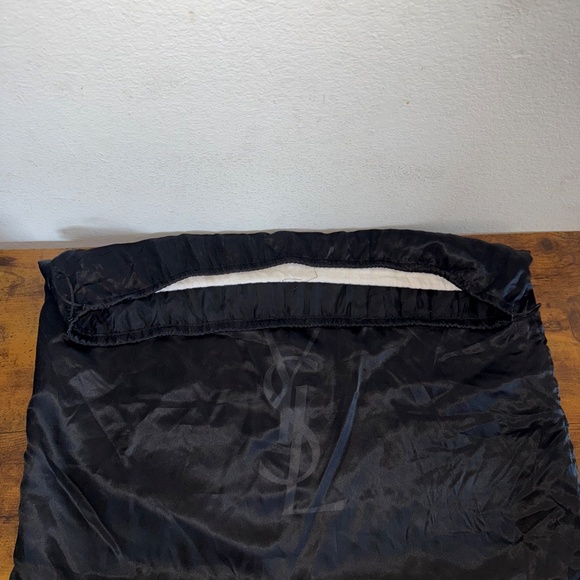 Yves Saint Laurent Men’s Muse Chocolate Leather Large Duffle/Carry On Bag - Picture 12 of 16